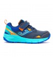 ZAPATILLA JOMA TUNDRA JR2503 NAVY BLUE ORANGE