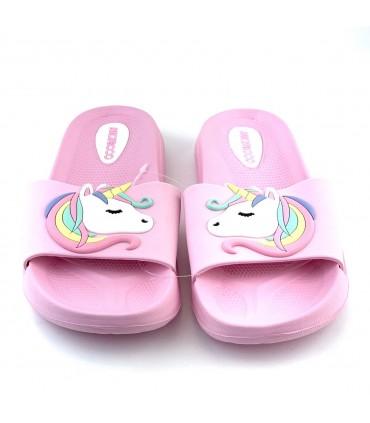 CHANCLA UNICORNIO 40-469 GEMA ROSA