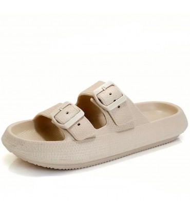 CHANCLA HEBILLAS 8029 BEIGE