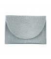 CARTERA METALIZADA BRILLO NBNV5236 PLATA