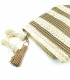CARTEERA RAFIA NBNV5235 BEIGE   ORO