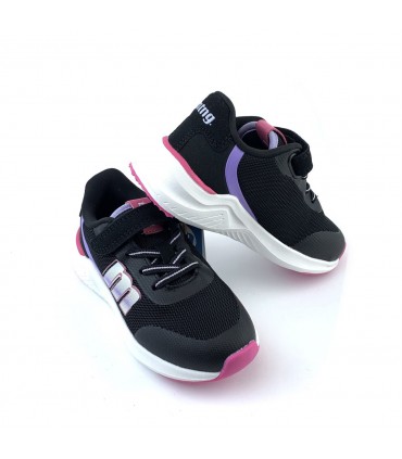 ZAPATILLA MUSTANG VELCRO 48975 SADY NEGRO
