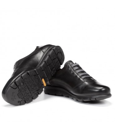 ZAPATO FLUCHOS CONFORT F0354 NEGRO