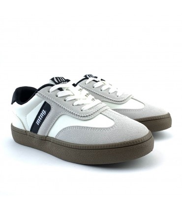 ZAPATILLA  MUSTANG CASUAL 48997 PLITY OFF WHITE