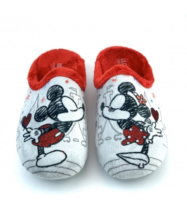 ZAPATILLA CASA VULCA-BICHA 1386 ROJO MICKEY