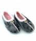 ZAPATILLA CASA VULCA-BICHA CERRADA 4306 GRIS ROSA