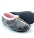 ZAPATILLA CASA VULCA-BICHA CERRADA 4306 GRIS ROSA