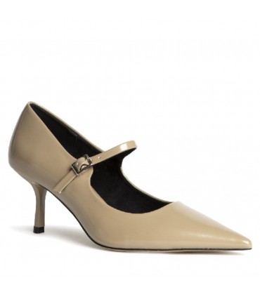 ZAPATO HEBILLA TACON M5776 CAMEL