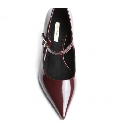 ZAPATO HEBILLA TACON M5776 BURDEOS