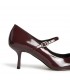 ZAPATO HEBILLA TACON M5776 BURDEOS