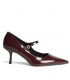 ZAPATO HEBILLA TACON M5776 BURDEOS