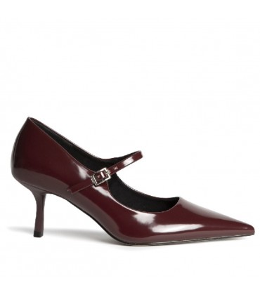 ZAPATO HEBILLA TACON M5776 BURDEOS