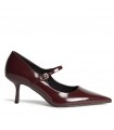 ZAPATO HEBILLA TACON M5776 BURDEOS