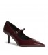 ZAPATO HEBILLA TACON M5776 BURDEOS