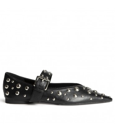 ZAPATO PLANO CHAPITAS M5635 NEGRO