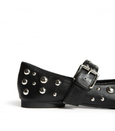 ZAPATO PLANO CHAPITAS M5635 NEGRO