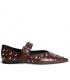 ZAPATO PLANO CHAPITAS M5635 BURDEOS