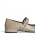 ZAPATO MARY JANE DOS HEBILLAS M5645 TAUPE