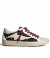 ZAPATILLA GLITTER RAYO M5505 NEGRO