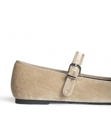 ZAPATO PLATO HEBILLA M5630 CAMEL