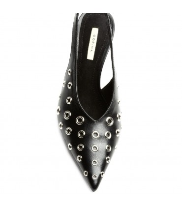 ZAPATO TACON DETALLES M5775 NEGRO