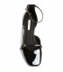 ZAPATO TACON CHAROL CON HEBILLAS M5750 NEGRO