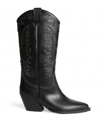 BOTA CAWBOY TACHUELAS M5801 NEGRO