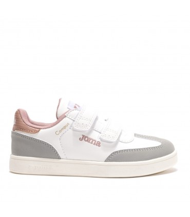 ZAPATILLA JOMA CAMPUS JR 2512 WHITE GRAY