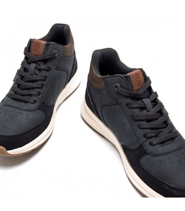 ZAPATILLA ABOTINADA MUSTANG CHICO 84794 WAIMER MARINO