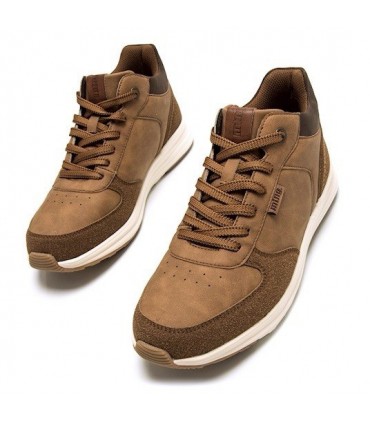 ZAPATILLA ABOTINADA MUSTANG CHICO 84794 WAIMER CUERO