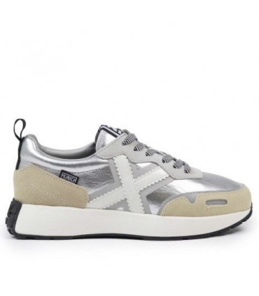 ZAPATILLA MUNICH XEMINE WMN 88 PLATA BEIGE