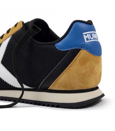 ZAPATILLA MUNICH RIBER 06 NEGRO CAMEL