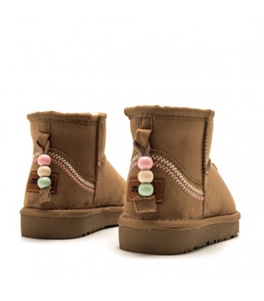 BOTITA AUSTRALIANA MUSTANG 49353 NUEZ CUERO