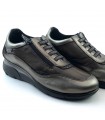 ZAPATO 48 HORAS PIEL 520708/55 GRIS PLATA VIEJA