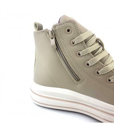 ZAPATILLA ABOTINADA ETIKA 52440 ACADEMY TAUPE