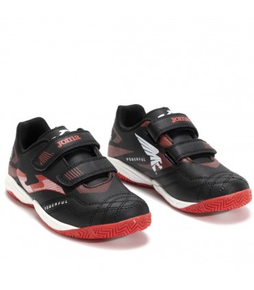 ZAPATILLA JOMA SALA POWERFUL JR2501 BLACK INDOOR