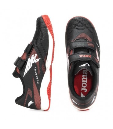 ZAPATILLA JOMA SALA POWERFUL JR2501 BLACK INDOOR