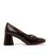 ZAPATO TACON CHAROL MARIA MARE 63706 BURDEOS