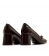 ZAPATO TACON CHAROL MARIA MARE 63706 BURDEOS