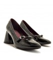ZAPATO TACON CHAROL MARIA MARE 63706 NEGRO
