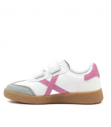 ZAPATILLA MUNICH MINI BARRU VCO 09 BLANCO ROSA