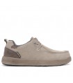 ZAPATO PIEL WALKIN PITAS IMPERMEABLE ARAL BEIGE