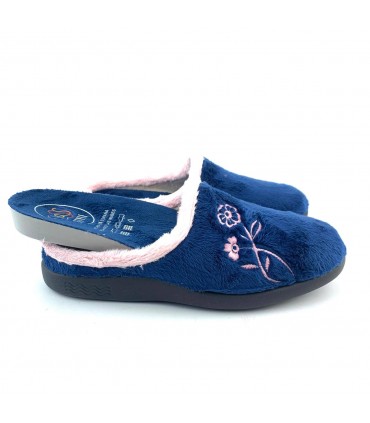 ZAPATILLA CASA FLOSSY FLORES 26-197 MARINO