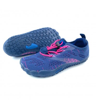 ZAPATILLA SAGUARO BAREFOOT SMART I XZA0117NY MARINO ROSA