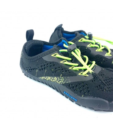 ZAPATILLA SAGUARO BAREFOOT SMART I XZA0117LK26 NEGRO VERDEVERDE