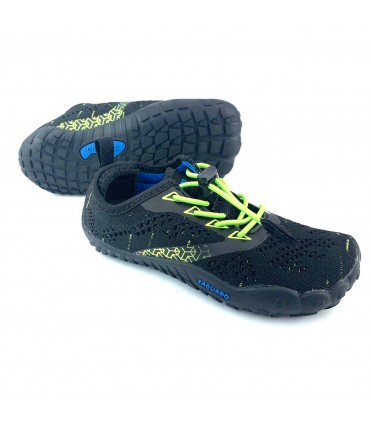 ZAPATILLA SAGUARO BAREFOOT SMART I XZA0117LK26 NEGRO VERDEVERDE