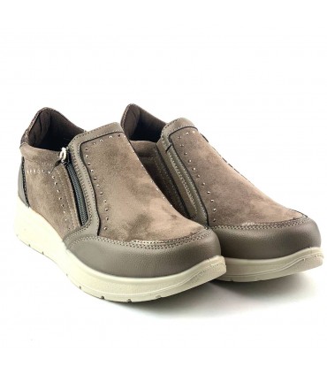 ZAPATO AMARPIES CREMALLERAS ATL29351 TAUPE