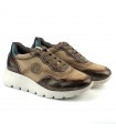 ZAPATILLA AMARPIES CORDON ELASTICO AMD29416 TAUPE