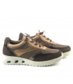 ZAPATILLA AMARPIES CORDON ELASTICO AMD29409 MARRON