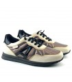 ZAPATILLA AMARPIES LETRA LATERAL AMD29399 CREMA BRONCE